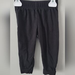 Cat & Jack Black Kids Jogger Pants Toddler Boy 18m